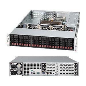 Super Micro Supermicro SuperChassis SC216E16-R1200UB Rackmount Enclosure - Rack-mountable - Black - 2U - 24 x Bay - 3 x Fan(s) Installed - 2 x 1.20 kW - EATX Motherboard Supported - 24 x External 2.5" Bay - 7x Slot(s)