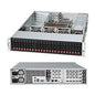Super Micro Supermicro SuperChassis SC216E16-R1200UB Rackmount Enclosure - Rack-mountable - Black - 2U - 24 x Bay - 3 x Fan(s) Installed - 2 x 1.20 kW - EATX Motherboard Supported - 24 x External 2.5" Bay - 7x Slot(s)