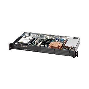 Super Micro Supermicro SC502-200B Chassis - Rack-mountable - Black