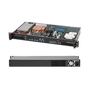 Super Micro Supermicro SC503-200B Chassis - Rack-mountable - Black