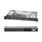 Super Micro Supermicro SuperChassis 503L-200B Rackmount Enclosure - Rack-mountable - Black - 1U - 1 x Bay - 1 x 200 W - Micro ATX Motherboard Supported - 1 x Internal 3.5" Bay - 1x Slot(s) - 2 x USB(s)