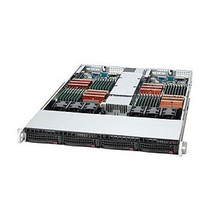 Super Micro Supermicro SuperChassis SC808T-780B Rackmount Enclosure - Rack-mountable - Black - 1U - 4 x Bay - 6 x Fan(s) Installed - 1 x 780 W - 4 x External 3.5" Bay - 1x Slot(s)