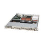 Super Micro Supermicro SuperChassis SC813TQ-520C Rackmount Enclosure - Rack-mountable - Black - 1U - 5 x Bay - 2 x Fan(s) Installed - 1 x 520 W - EATX Motherboard Supported - 1 x External 5.25" Bay - 4 x External 3.5" Bay - 1x Slot(s)
