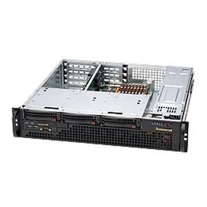 Super Micro Supermicro SC825MTQ-R700UB Chassis - Rack-mountable - Black