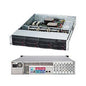 Super Micro Supermicro SuperChassis SC825TQ-563LPB Rackmount Enclosure - Rack-mountable - Black - 2U - 8 x Bay - 3 x Fan(s) Installed - 560 W - EATX, ATX Motherboard Supported - 8 x External 3.5" Bay - 7x Slot(s) - 2 x USB(s)