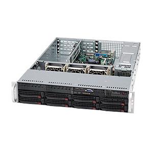 Super Micro Supermicro SuperChassis 825TQ-563UB Rackmount Enclosure - Rack-mountable - Black - 2U - 8 x Bay - 3 x Fan(s) Installed - 1 x 560 W - EATX Motherboard Supported - 8 x External 3.5" Bay - 7x Slot(s) - 2 x USB(s)