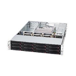 Super Micro Supermicro SC826E2-R800UB Chassis - Rack-mountable - Black - 2U - 12 x Bay - 3 x Fan(s) Installed - 2 x 800 W - EATX Motherboard Supported - 12 x External 3.5" Bay - 7x Slot(s)