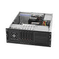 Super Micro Supermicro SuperChassis 842TQ-865B Rackmount Enclosure - Rack-mountable - Black - 4U - 8 x Bay - 3 x Fan(s) Installed - 1 x 865 W - EATX, ATX, Micro ATX Motherboard Supported - 3 x External 5.25" Bay - 5 x External 3.5" Bay - 7x Slot(s) - 2 x