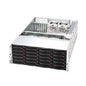 Super Micro Supermicro SuperChassis 846E16-R1200B Rackmount Enclosure - Rack-mountable - Black - 4U - 24 x Bay - 5 x Fan(s) Installed - 2 x 1.20 kW - EATX, ATX Motherboard Supported - 24 x External 3.5" Bay