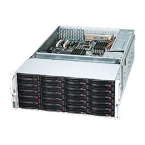 Super Micro Supermicro SuperChassis SC847A-R1400LPB Rackmount Enclosure - Rack-mountable - Black - 4U - 36 x Bay - 7 x Fan(s) Installed - 2 x 1.40 kW - ATX, EATX Motherboard Supported - 36 x External 3.5" Bay - 7x Slot(s)