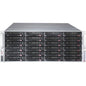 Super Micro Supermicro SuperChassis 847BA-R1K28LPB (Black) - Rack-mountable - Black - 4U - 38 x Bay - 7 x 3.15" (80 mm) x Fan(s) Installed - 1 x 1.28 kW - Power Supply Installed - ATX, EATX Motherboard Supported - 36 x External 3.5" Bay - 2 x External 2.