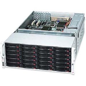 Super Micro Supermicro SuperChassis CSE-847E16-R1400LPB Chassis - Rack-mountable - Black - 4U - 36 x Bay - 7 x Fan(s) Installed - 2 x 1.40 kW - ATX, EATX Motherboard Supported - 7 x Fan(s) Supported - 36 x External 3.5" Bay - 7x Slot(s)