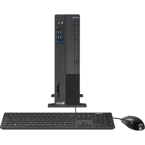 Asus ASUSPRO D641SC-Q53SP Desktop Computer - Intel Core i5 9th Gen i5-9400 2.90 GHz - 8 GB RAM DDR4 SDRAM - 512 GB M.2 PCI Express NVMe SSD - Black - Windows 10 Pro 64-bit - Intel UHD Graphics 630 DDR4 SDRAM - DVD-Reader - IEEE 802.11ac - 300 W