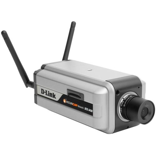 D Link D-Link SecuriCam DCS-3430 Network Camera - 704 x 576 - CMOS - Wi-Fi