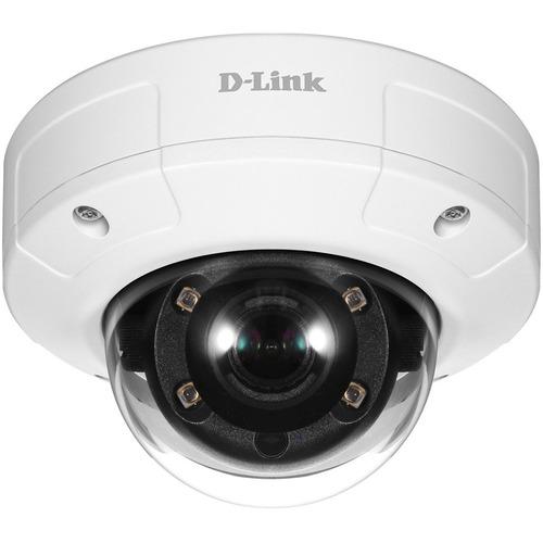 D Link D-Link Vigilance 2 Megapixel Network Camera - Dome - TAA Compliant - 60 ft (18.29 m) Night Vision - H.265, MJPEG, MPEG-4, H.264 - 1920 x 1080