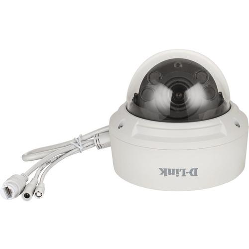 D Link D-Link Vigilance DCS-4618EK 8 Megapixel Network Camera - Dome - 98.43 ft (30 m) Night Vision - H.265, H.264, MJPEG - 3840 x 2160 - 3.6x Optical - CMOS