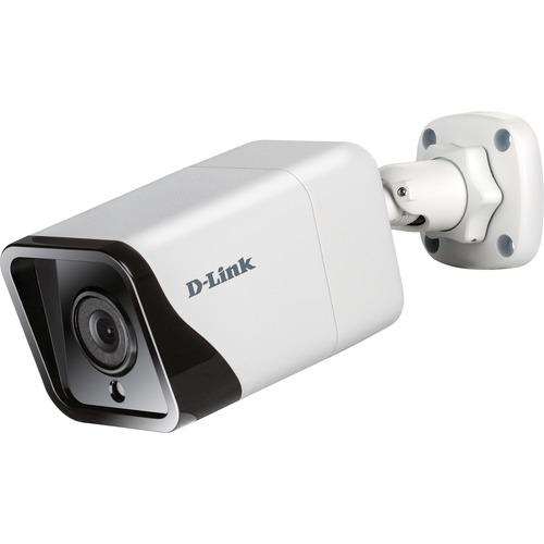 D Link D-Link Vigilance DCS-4714E 4 Megapixel Network Camera - 98.43 ft (30 m) Night Vision - H.265, H.264, MJPEG - 2592 x 1520 - CMOS