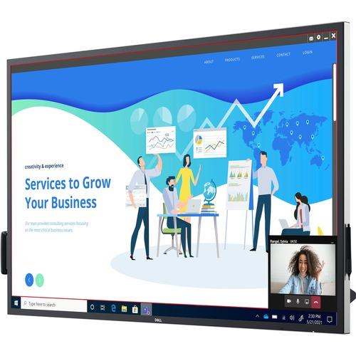 Dell Interactive C6522QT 65" LCD Touchscreen Monitor - 16:9 - 65" (1651 mm) Class - 3840 x 2160 - 4K - In-plane Switching (IPS) Technology - 1.07 Billion Colors - 3 Year