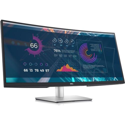 Dell P3421W 34" WQHD Curved Screen WLED LCD Monitor - 21:9 - Black - TAA Compliant - 34" (863.60 mm) Class - In-plane Switching (IPS) Technology - 3440 x 1440 - 1.07 Billion Colors - 300 cd/m‚² Typical - 5 ms GTG (Fast) - 60 Hz Refresh Rate - HDMI - Displ