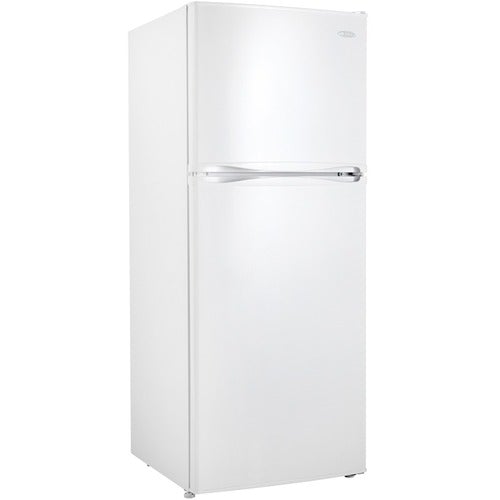 Danby DFF100C1WDB Refrigerator/Freezer - 283.17 L - No-frost - Reversible - 120 V AC - 330 kWh per Year - White - Wire Shelf, Glass, Steel - LED Light