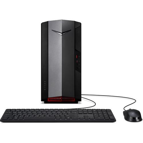 Acer Nitro N50-610 Gaming Desktop Computer - Intel Core i5 10th Gen i5-10400F Hexa-core (6 Core) 2.90 GHz - 8 GB RAM DDR4 SDRAM - 512 GB SSD - Windows 10 Home 64-bit - NVIDIA GeForce GTX 1650 4 GB GDDR5 - IEEE 802.11ax - 500 W