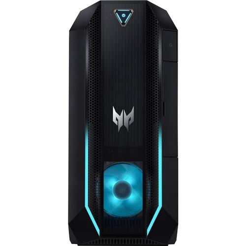 Acer Predator PO3-620 Gaming Desktop Computer - Intel Core i7 10th Gen i7-10700 Octa-core (8 Core) 2.90 GHz - 16 GB RAM DDR4 SDRAM - 1 TB HDD - 512 GB SSD - Windows 10 Home 64-bit - NVIDIA GeForce RTX 2060 8 GB - IEEE 802.11ax - 500 W