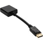 Add-On Computer AddOn DisplayPort to DVI Adapter Converter Cable - Male to Female - DisplayPort/DVI Video Cable for Video Device, Monitor - First End: 1 x DisplayPort Male Digital Audio/Video - Second End: 1 x DVI-I (Dual-Link) Female Video - Black
