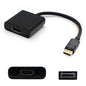 Add-On Computer AddOn Displayport to HDMI Adapter Converter Cable - Male to Female - DisplayPort/HDMI A/V Cable for Audio/Video Device, Monitor, TV - First End: 1 x DisplayPort Male Digital Audio/Video - Second End: 1 x HDMI Female Digital Audio/Video -