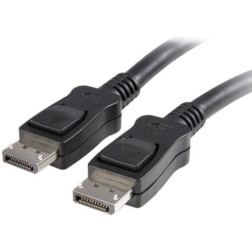 StarTech.com 25 ft DisplayPort Cable with Latches - M/M - Provide high resolution digital video and audio performance between your DisplayPort-enabled devices - 25ft Displayport Cable - 25ft DP Cable