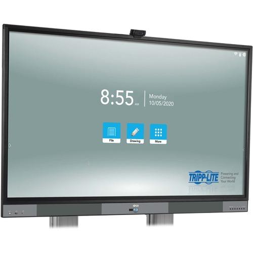 Tripp Lite DMTP55NO 55" LCD Touchscreen Monitor - 16:9 - 55" (1397 mm) Class - InfraredMulti-touch Screen - 3840 x 2160 - 4K UHD - 1.07 Billion Colors - 350 cd/m‚² - Speakers - HDMI - USB - VGA - DisplayPort - 5 x HDMI In - Black, Silver - RoHS - 2 Year -