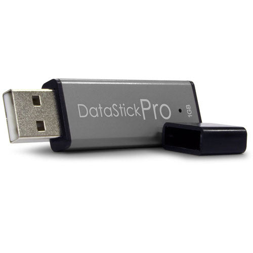 Centon 1GB DataStick Pro USB 2.0 Flash Drive - 1 GB - USB 2.0 - Gray - Lifetime Warranty