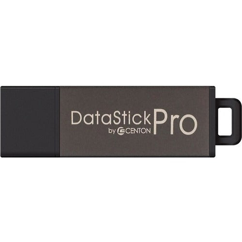 Centon 32GB DataStick Pro USB 2.0 Flash Drive - 32 GB - USB 2.0 - Gray - Lifetime Warranty