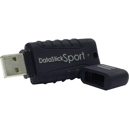 Centon 8GB DataStick Sport USB 2.0 Flash Drive - 10 Pack - 8 GB - USB 2.0 - Black - 2 Year Warranty