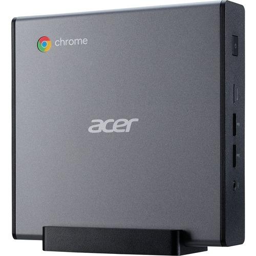 Acer CXI4 Chromebox - Intel Core i5 10th Gen i5-10210U Quad-core (4 Core) 1.60 GHz - 8 GB RAM DDR4 SDRAM - 256 GB PCI Express SSD - Chrome OS - IEEE 802.11ax - 90 W