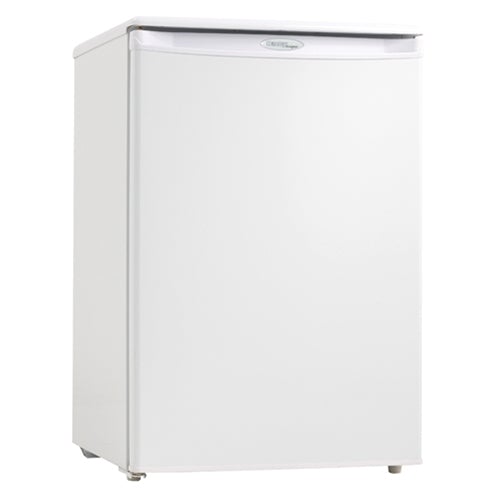 Danby DUF408WE Upright Freezer - 118.93 L - Manual Defrost - Reversible - 118.93 L Net Freezer Capacity - White