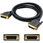 Add-On Computer AddOn Bulk 5 Pack 6ft (1.8M) DVI-D to DVI-D Dual Link Cable - M/M - 6 ft DVI Video Cable for Video Device, Monitor, TV, Projector, Notebook - First End: 1 x DVI-D (Dual-Link) Male Digital Video - Second End: 1 x DVI-D (Dual-Link) Male Dig