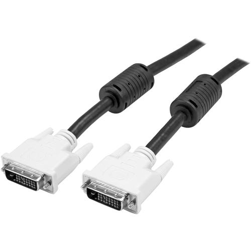 StarTech.com 25 ft DVI-D Dual Link Cable - M/M - Provides a high-speed, crystal-clear connection to your DVI digital devices, with a long 25-foot cable - 25 ft DVI-D Dual Link Cable - 25 Feet Male to Male DVI-D Cable - 25 pin DVI-D Dual Link Digital Vide