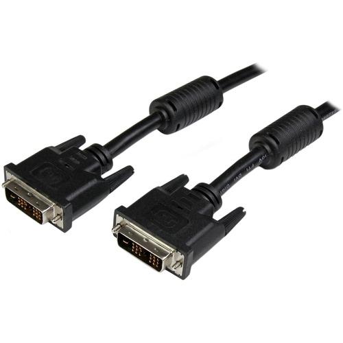 StarTech.com 10 ft DVI-D Single Link Cable - M/M - Provide a high-speed, crystal-clear connection to your DVI digital devices - DVI-D Single Link Cable - DVI-D Cable - 10 feet Male to Male DVI-D Cable - 10ft DVI-D Single Link Digital Video Monitor Cable