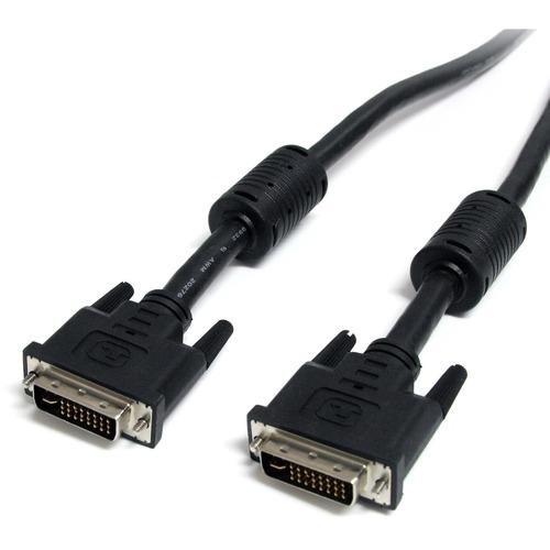 StarTech.com 10 ft DVI-I Dual Link Digital Analog Monitor Cable M/M - Provides a high speed, crystal clear connection between your DVI devices - DVI-I Dual Link Cable - DVI-I Cable - 10 feet Male to Male DVI-I Cable - 10ft DVI-I Dual Link Digital Analog