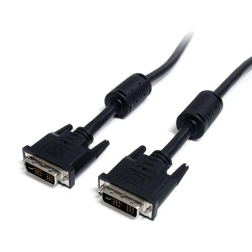 StarTech.com 6 ft DVI-I Single Link Digital Analog Monitor Cable M/M - Provides a high speed, crystal clear connection between your DVI devices - DVI-I Single Link Cable - DVI-I Cable - 6 feet Male to Male DVI-I Cable - 6ft DVI-I Single Link Digital Anal