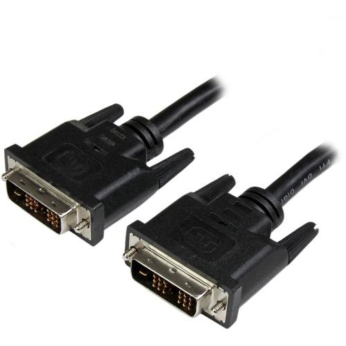 StarTech.com 18in DVI-D Single Link Cable - M/M - Provide a high-speed, crystal-clear connection to your DVI digital devices, with a short 18-inch cable - DVI-D Single Link Cable - DVI-D Cable - 18in Male to Male DVI-D Cable - 18in DVI-D Single Link Digi