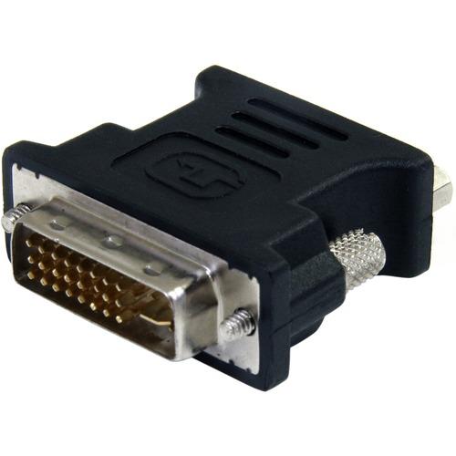 StarTech.com DVI to VGA Cable Adapter M/F - Black - 10 Pack - Connect your VGA Display to a DVI-I source - DVI to VGA Cable Adapter - DVI to VGA Connector - DVI-I to VGA - DVI Male to VGA Female Adapter - Black DVI to VGA M/F Adapter - 10 pack - Cost eff