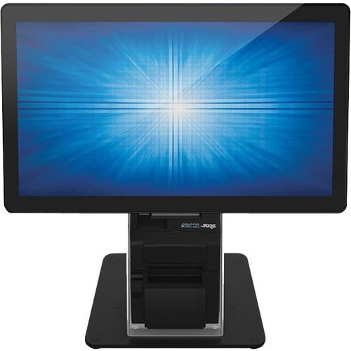 Elo Wallaby Self-Service Countertop Stand - Up to 22" Screen Support - 21.90" (556.26 mm) Height x 9.72" (246.89 mm) Width x 11.60" (294.64 mm) Depth - Countertop - Black, Silver