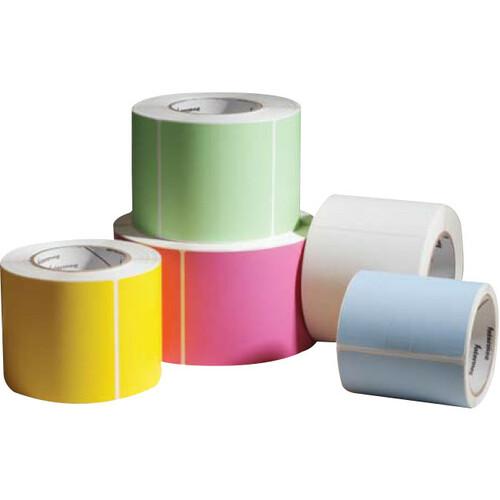 Intermec Duratherm III - 3 3/4" Width x 3" Length - Permanent Adhesive - Rectangle - Direct Thermal - Paper - 1920 / Roll - 8 / Pack