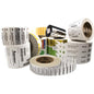 Intermec Duratran S Thermal Label - 15/16" Width x 15/16" Length - Permanent Adhesive - Square - Thermal Transfer - Polypropylene - 1911 / Roll - 4 Roll