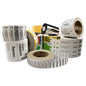 Intermec Duratran II Gloss Polypropylene - 1 1/2" Width x 1" Length - Permanent Adhesive - Rectangle - Direct Thermal, Thermal Transfer - White - Polypropylene - 2390 / Roll - 4 Roll