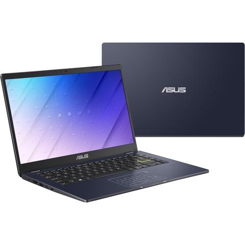 Asus E410 E410MA-CP1S-CA 14" Notebook - Full HD - 1920 x 1080 - Intel Pentium N5030 Quad-core (4 Core) 1.10 GHz - 8 GB RAM - 256 GB SSD - Star Black, Black - Windows 10 Home in S mode - Intel UHD Graphics 605 - Tru2Life - IEEE 802.11ac Wireless LAN Stand
