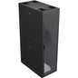 Vertiv DCE Rack - 42U H x 700-mm W x 1100-mm D (E42711) - For PDU, Server - 42U Rack Height x 19" (482.60 mm) Rack Width - Black Powder Coat - Steel - 1133.98 kg Dynamic/Rolling Weight Capacity - 1360.78 kg Static/Stationary Weight Capacity