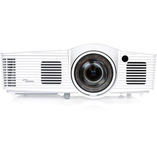 Optoma EH200ST Full 3D 1080p 3000 Lumen DLP Short Throw Projector with 20,000:1 Contrast Ratio and MHL Enabled - 1920 x 1080 - Ceiling, Front, Rear - 1080p - 5000 Hour Normal Mode - 6000 Hour Economy Mode - WUXGA - 20,000:1 - 3000 lm - HDMI - USB - 1 Yea - PuriLite