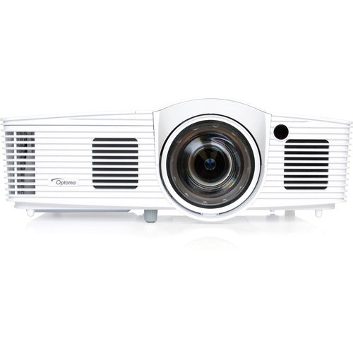 Optoma EH200ST Full 3D 1080p 3000 Lumen DLP Short Throw Projector with 20,000:1 Contrast Ratio and MHL Enabled - 1920 x 1080 - Ceiling, Front, Rear - 1080p - 5000 Hour Normal Mode - 6000 Hour Economy Mode - WUXGA - 20,000:1 - 3000 lm - HDMI - USB - 1 Yea